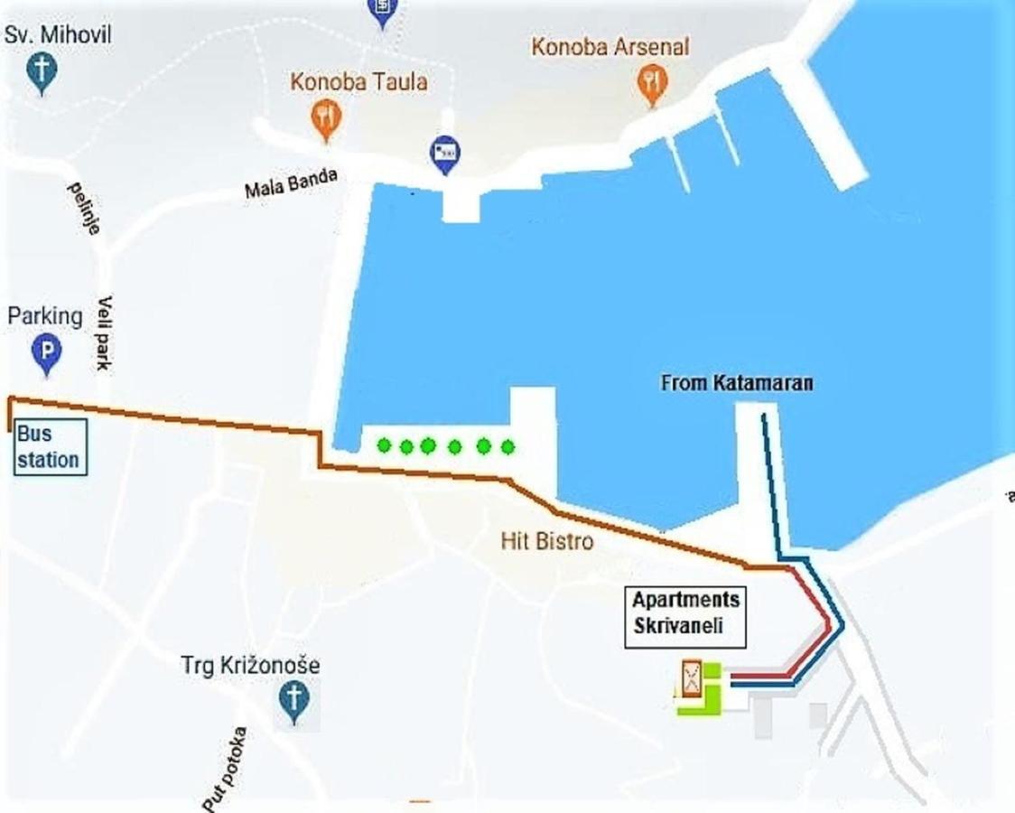 Apartments Skrivaneli Jelsa  Eksteriør bilde